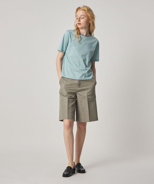 Steven Alan(スティーブンアラン)の「<Steven Alan>ボーダー プルオーバー(Tシャツ/カットソー・レディース・ダークオレンジ/ライトブルー・FREE)」の16枚目の写真