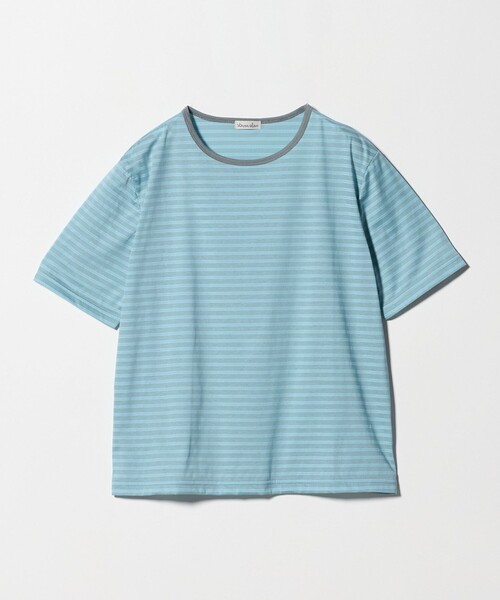 Steven Alan(スティーブンアラン)の「<Steven Alan>ボーダー プルオーバー(Tシャツ/カットソー・レディース・ダークオレンジ/ライトブルー・FREE)」の12枚目の写真