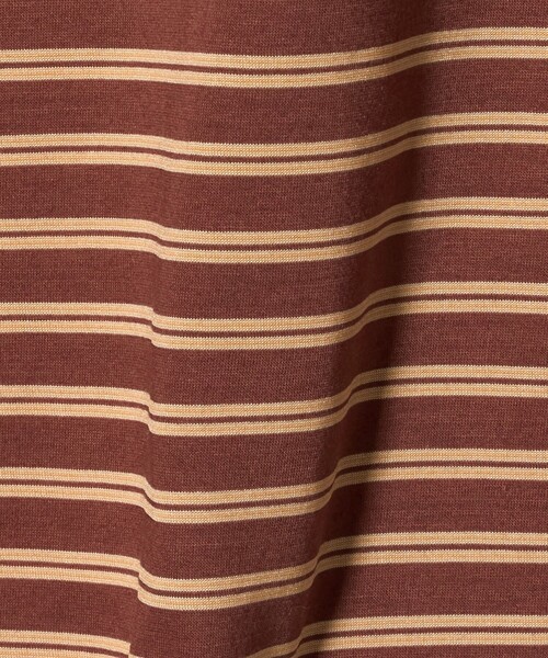 Steven Alan(スティーブンアラン)の「<Steven Alan>ボーダー プルオーバー(Tシャツ/カットソー・レディース・ダークオレンジ/ライトブルー・FREE)」の5枚目の写真