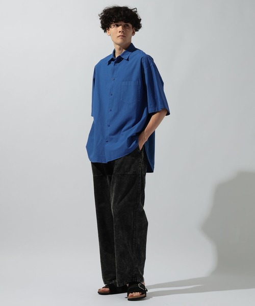 niko and...(ニコアンド)の「ケミカルベイカーパンツ(その他パンツ・メンズ・ブルー/ブラック/ブラウン・MEDIUM/LARGE)」の5枚目の写真