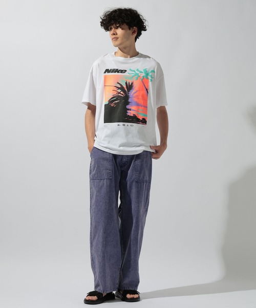 niko and...(ニコアンド)の「ケミカルベイカーパンツ(その他パンツ・メンズ・ブルー/ブラック/ブラウン・MEDIUM/LARGE)」の10枚目の写真