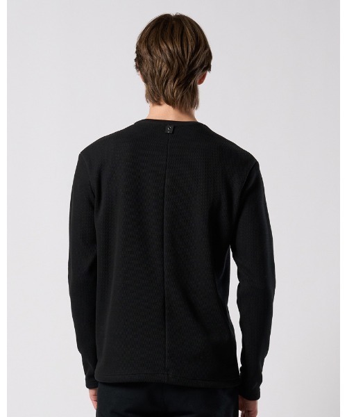 wjk(ダヴルジェイケイ)の「back boa thermal henley L/S(Tシャツ/カットソー・メンズ・ブラック/ライトグレー/ホワイト・X-LARGE/LARGE/MEDIUM/SMALL)」の16枚目の写真