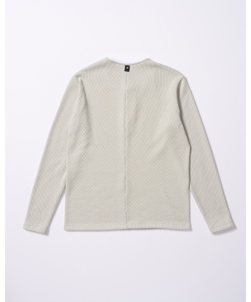 wjk(ダヴルジェイケイ)の「back boa thermal henley L/S(Tシャツ/カットソー・メンズ・ブラック/ライトグレー/ホワイト・X-LARGE/LARGE/MEDIUM/SMALL)」の9枚目の写真