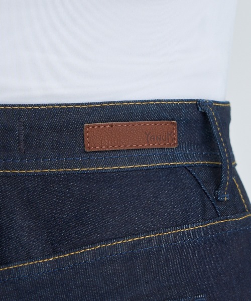 YANUK(ヤヌーク)の「ブーツカット"SHANNY"(デニムパンツ・レディース・ワンウォッシュ・27inch/26inch/25inch/23inch/22inch/21inch/24inch)」の4枚目の写真