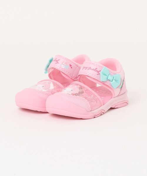 MoonStar(ムーンスター)の「【MoonStar/ムーンスター】SA C041 キッズサマーシューズ(サンダル・キッズ・ピンク/ホワイト/パープル・19.0cm/18.0cm/17.0cm/16.0cm/15.0cm/14.0cm)」の3枚目の写真