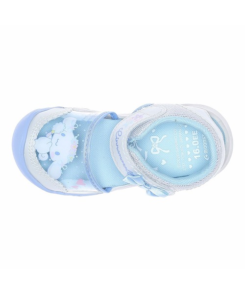 MoonStar(ムーンスター)の「【MoonStar/ムーンスター】SA C041 キッズサマーシューズ(サンダル・キッズ・ピンク/ホワイト/パープル・19.0cm/18.0cm/17.0cm/16.0cm/15.0cm/14.0cm)」の4枚目の写真