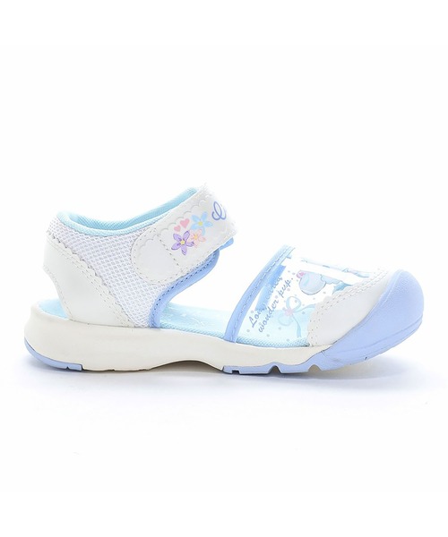 MoonStar(ムーンスター)の「【MoonStar/ムーンスター】SA C041 キッズサマーシューズ(サンダル・キッズ・ピンク/ホワイト/パープル・19.0cm/18.0cm/17.0cm/16.0cm/15.0cm/14.0cm)」の6枚目の写真