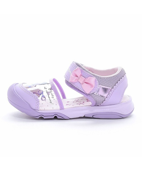 MoonStar(ムーンスター)の「【MoonStar/ムーンスター】SA C041 キッズサマーシューズ(サンダル・キッズ・ピンク/ホワイト/パープル・19.0cm/18.0cm/17.0cm/16.0cm/15.0cm/14.0cm)」の10枚目の写真