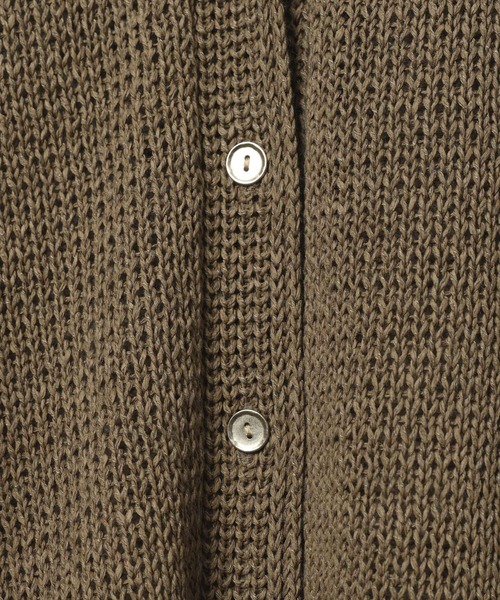 GLOBAL WORK（グローバルワーク）の「ペーパーヤーンニットカーディガン長袖/646688（カーディガン/ボレロ・レディース・ライトブルー/ナチュラル/ダークブラウン/カーキ系・LARGE/MEDIUM）」の13枚目の写真