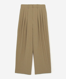 MORRIS & SONS | 3タック ワイドパンツ WOMEN