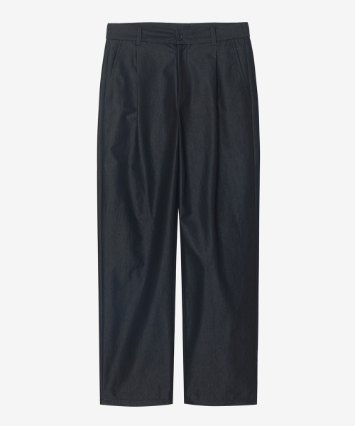 MINDBRIDGE（マインドブリッジ）の「[COUTURE]ワイドツータックバンディングパンツ - 2色（スラックス・メンズ・ベージュ/チャコールグレー・29/30/32/34/36/38）」の8枚目の写真