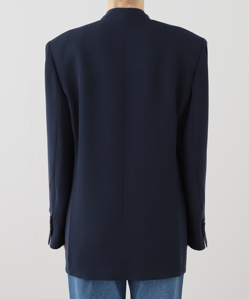 journal standard L'essage（ジャーナルスタンダードレサージュ）の「RECTO/レクト FLUID SUIT JACKET (NAVY) ジャケット RW26SWJK001NV（その他アウター・レディース・ネイビー・SMALL）」の3枚目の写真