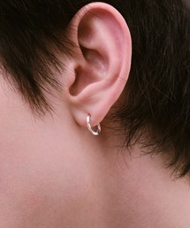 【silver925】 Smooth HoopPierce / スムースフープピアス