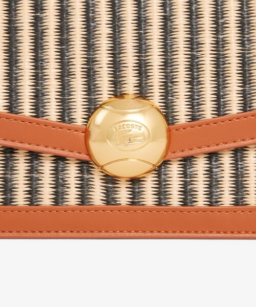 LACOSTE（ラコステ）の「サマーパック テニスボールモチーフフラップバッグ（ハンドバッグ・レディース・ライトブラウン・FREE）」の14枚目の写真