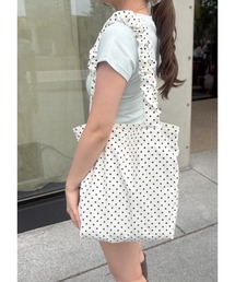 frunco | 【ZOZOTOWN限定】ドットギャザートートBAG(トートバッグ)