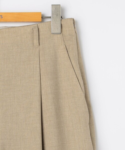 NOLLEY’S（ノーリーズ）の「《セットアップ対応》ウォッシャブル麻調ワイドパンツ（その他パンツ・レディース・ベージュ/ネイビー・38/36/34）」の21枚目の写真
