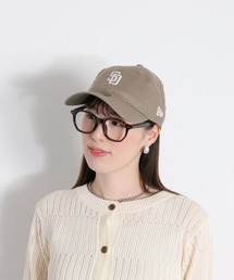 NEW ERA（ニューエラ）の「9TWENTY COTTONLINEN サンディエゴ・パドレス グリーン（キャップ）」
