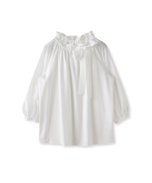Viaggio Blu(ビアッジョブルー)の「サイドリボンカットソー(Tシャツ/カットソー・レディース・ホワイト・M)」の14枚目の写真