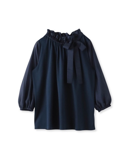Viaggio Blu(ビアッジョブルー)の「サイドリボンカットソー(Tシャツ/カットソー・レディース・ホワイト・M)」の15枚目の写真