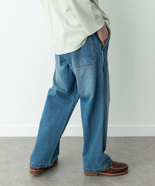 ARMY TWILL(アーミーツイル)の「ARMY TWILL DENIM BAKER PANTS(デニムパンツ・メンズ・ブルー・MEDIUM/LARGE)」の4枚目の写真