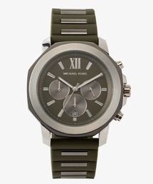 MICHAEL KORS | PRESCOTT シリコン クロノ ウォッチ(アナログ腕時計)