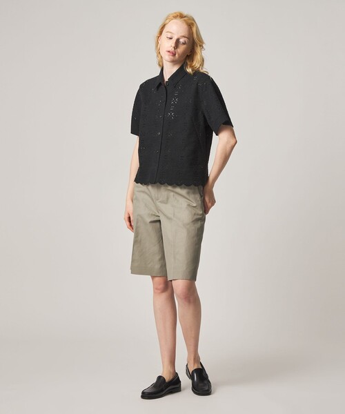 Steven Alan（スティーブンアラン）の「＜Steven Alan＞レース ショートスリーブ シャツ（シャツ/ブラウス・レディース・ブラック/オフホワイト・S/M）」の18枚目の写真