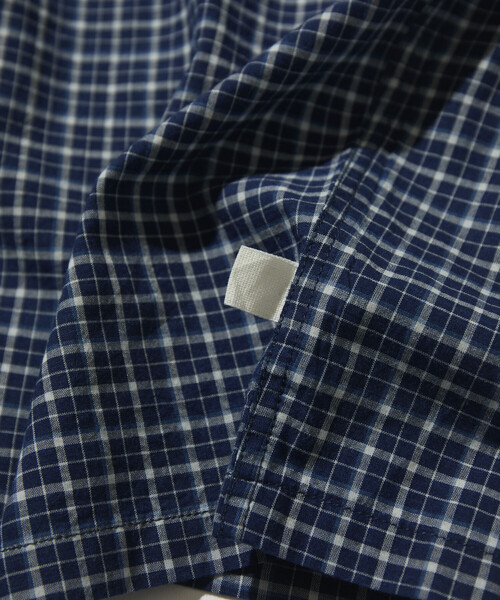 CAHLUMN(カウラム)の「CAHLUMN/カウラム Indigo Madras Check Cropped Easy Pant(その他パンツ・メンズ・ネイビー・MEDIUM/LARGE/X-LARGE/XX-LARGE)」の10枚目の写真