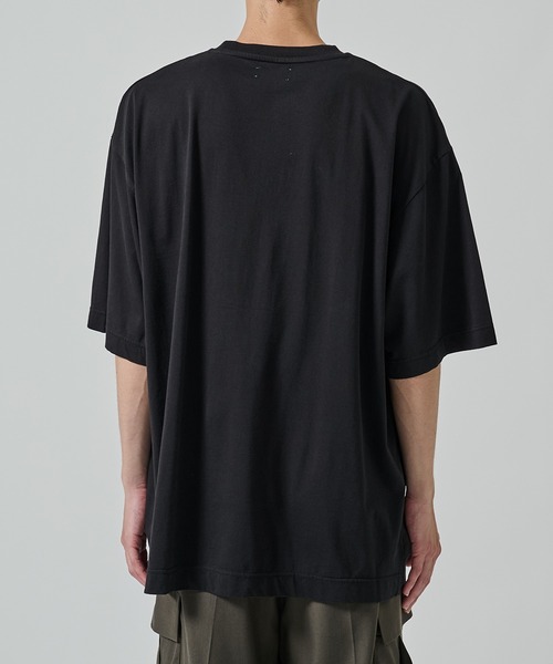 KANEMASA PHIL.(カネマサフィル)の「【KANEMASA PHIL.】36G Low Twist Garment Dye S/S Tee(Tシャツ/カットソー・メンズ・ブラック・M)」の4枚目の写真