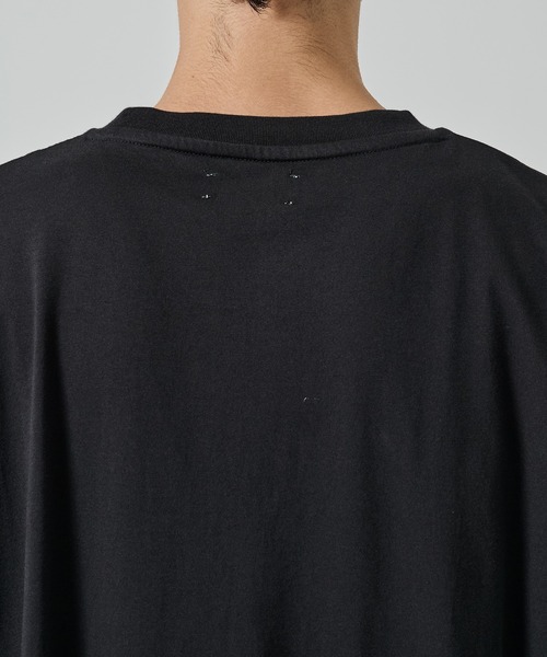 KANEMASA PHIL.(カネマサフィル)の「【KANEMASA PHIL.】36G Low Twist Garment Dye S/S Tee(Tシャツ/カットソー・メンズ・ブラック・M)」の7枚目の写真