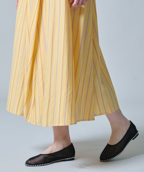 DOUBLE STANDARD CLOTHING(ダブルスタンダードクロージング)の「カシュクールボリュームスリーブワンピース(ワンピース・レディース・イエロー・38/36)」の13枚目の写真