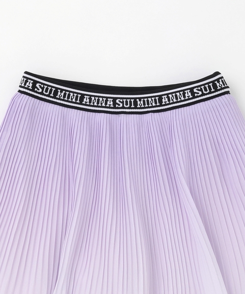 ANNA SUI mini（アナスイ・ミニ）の「風をまとう グラデーションプリーツスカパン（その他パンツ・キッズ・ラベンダー/サックスブルー・150cm/120cm/140cm/130cm/160cm）」の9枚目の写真