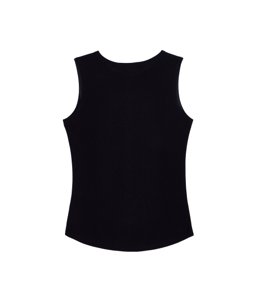 DYSFUNCT(ディスファンクト)の「BUTTON DETAIL SLEEVELESS TOP(BLACK)(Tシャツ/カットソー・レディース・その他・FREE)」の5枚目の写真