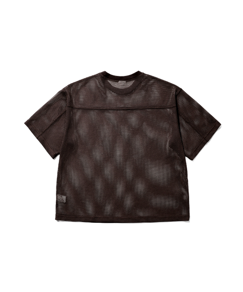 ANGLAN(アングラン)の「Hail Mary Mesh Tee - Brown(Tシャツ/カットソー・メンズ・その他・ONE SIZE)」の8枚目の写真