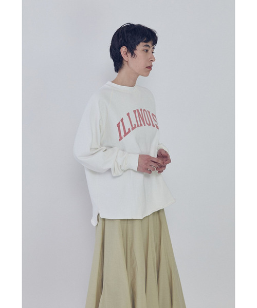REMI RELIEF(レミレリーフ)の「【WEB限定】<REMI RELIEF(レミ レリーフ)>ロゴスウェット(スウェット・レディース・オフホワイト/ブラック系その他3・M)」の3枚目の写真