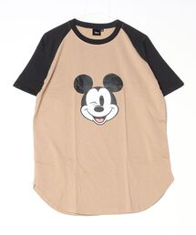 ZI-ON（ジーオン）の「【Disney/ディズニー】プリント ラグラン Tシャツ（Tシャツ/カットソー）」