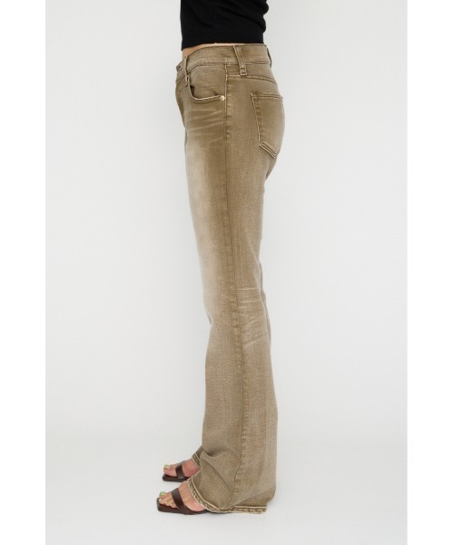 LAGUA GEM（ラグアジェム）の「LYRA LOW WAIST FLARE デニム（デニムパンツ・レディース・ベージュ/ブルー・22inch/23inch/24inch/25inch/26inch）」の11枚目の写真