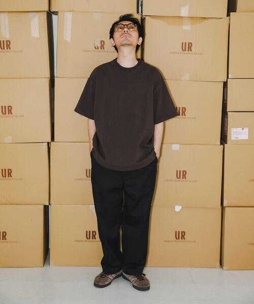 URBAN RESEARCH（アーバンリサーチ）の「LOGIC ONE　HEAVY DOPE T-SHIRTS（Tシャツ/カットソー・メンズ・ブラウン/スミクロ・MEDIUM/LARGE）」の14枚目の写真