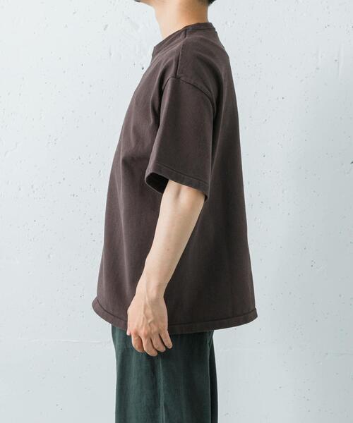URBAN RESEARCH（アーバンリサーチ）の「LOGIC ONE　HEAVY DOPE T-SHIRTS（Tシャツ/カットソー・メンズ・ブラウン/スミクロ・MEDIUM/LARGE）」の3枚目の写真