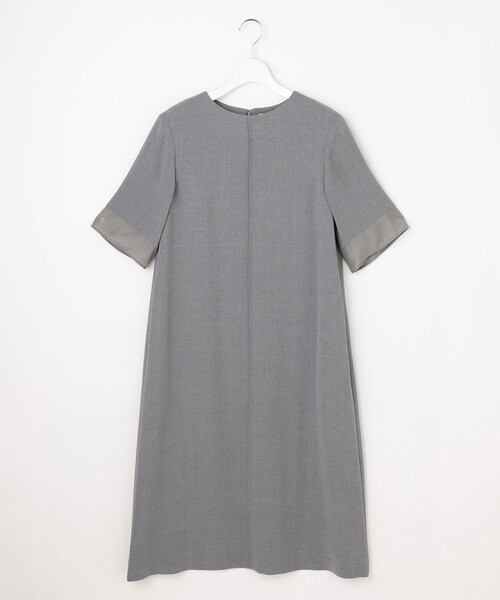 J.PRESS(ジェイプレス)の「【セットアップ対応】MELANGE ライトツイル ワンピース(ワンピース・レディース・ライトグレー系・T13/T15)」の12枚目の写真