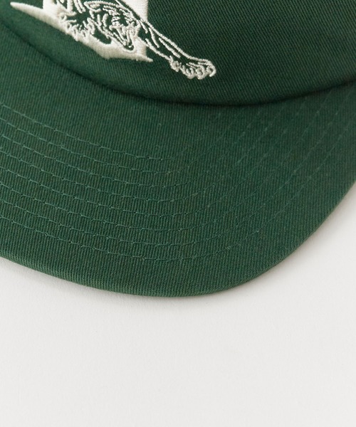 BRIXTON(ブリクストン)の「BRIXTON/ブリクストン PREDATOR MP SNPK キャップ 刺繍 配色 バイカラー ツートン 虎 フラットバイザー メンズ ユニセックス 2026年 夏 夏服(キャップ・メンズ・オフホワイト/グリーン・FREE)」の5枚目の写真
