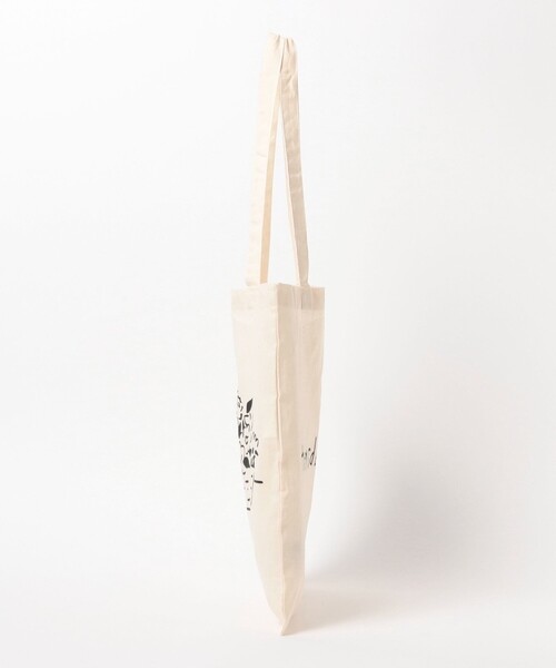 cabaret poval(キャバレーポバール)の「Cabaret Poval / PCL TOTE BAG(トートバッグ・メンズ・ブラック/ナチュラル・ONE SIZE)」の3枚目の写真