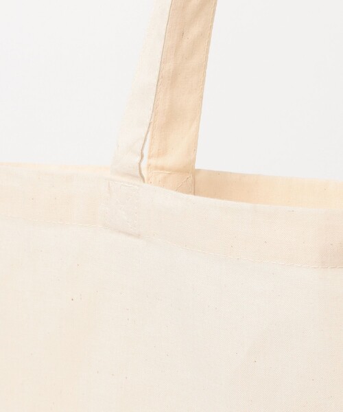 cabaret poval(キャバレーポバール)の「Cabaret Poval / PCL TOTE BAG(トートバッグ・メンズ・ブラック/ナチュラル・ONE SIZE)」の6枚目の写真