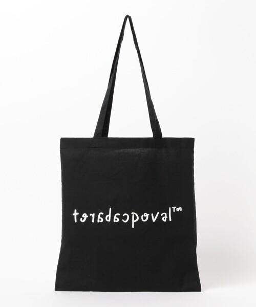cabaret poval(キャバレーポバール)の「Cabaret Poval / PCL TOTE BAG(トートバッグ・メンズ・ブラック/ナチュラル・ONE SIZE)」の8枚目の写真