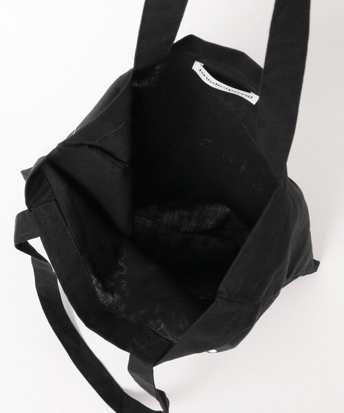 cabaret poval(キャバレーポバール)の「Cabaret Poval / PCL TOTE BAG(トートバッグ・メンズ・ブラック/ナチュラル・ONE SIZE)」の9枚目の写真
