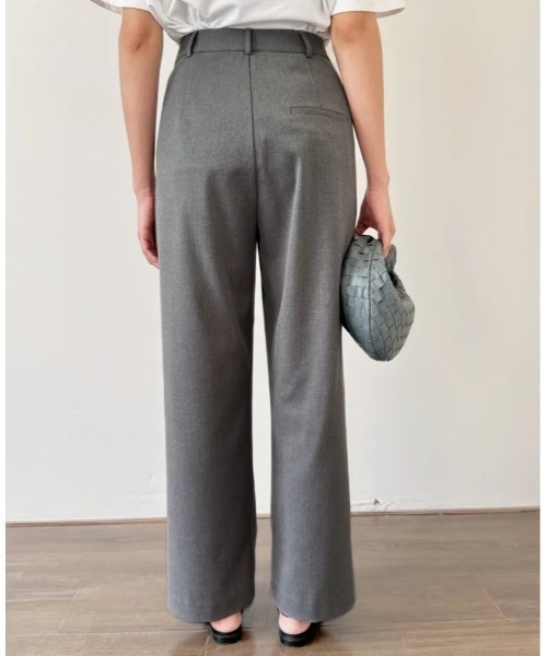 BIRTHDAY BASH(バースデイバッシュ)の「TUCK WIDE PANTS(その他パンツ・レディース・グレー・MEDIUM/SMALL)」の5枚目の写真