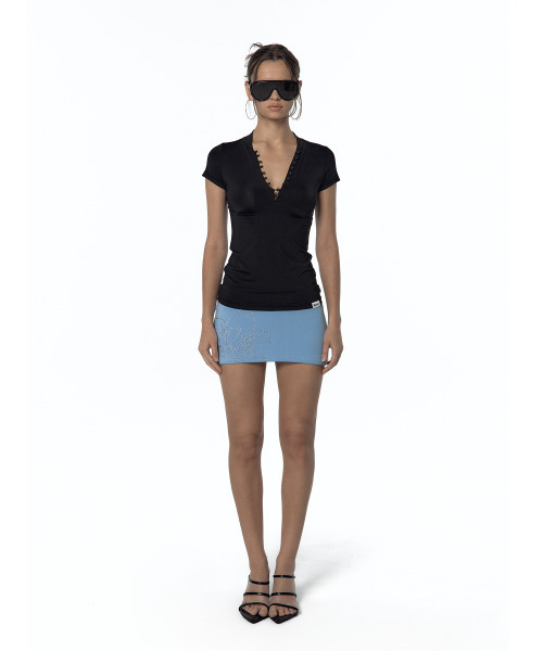 KASHIKO(カシコ)の「Lily Mini Skirt Pants Pog Blue(その他パンツ・レディース・その他・SMALL/MEDIUM)」の1枚目の写真
