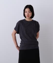 YLEVE / TETRON COTTON SLUB YARN JERSEY SLEEVELESS PULLOVER