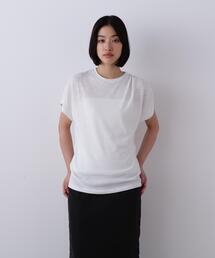 YLEVE / TETRON COTTON SLUB YARN JERSEY SLEEVELESS PULLOVER