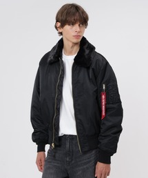 Alpha Industries（アルファインダストリーズ）の「Alpha Industries アルファインダストリーズ B-15 HERITAGE FIT FLIGHT JACKET B-15 ヘリテージフィット フライトジャケット（ミリタリージャケット）」