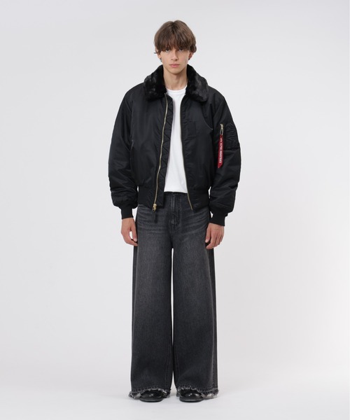 Alpha Industries(アルファインダストリーズ)の「Alpha Industries/アルファインダストリーズ/B-15 HERITAGE FIT FLIGHT JACKET/B-15 ヘリテージフィット フライトジャケット(ミリタリージャケット・メンズ・ブラック/セージグリーン・S/M/L/2XL/XL/XS)」の17枚目の写真